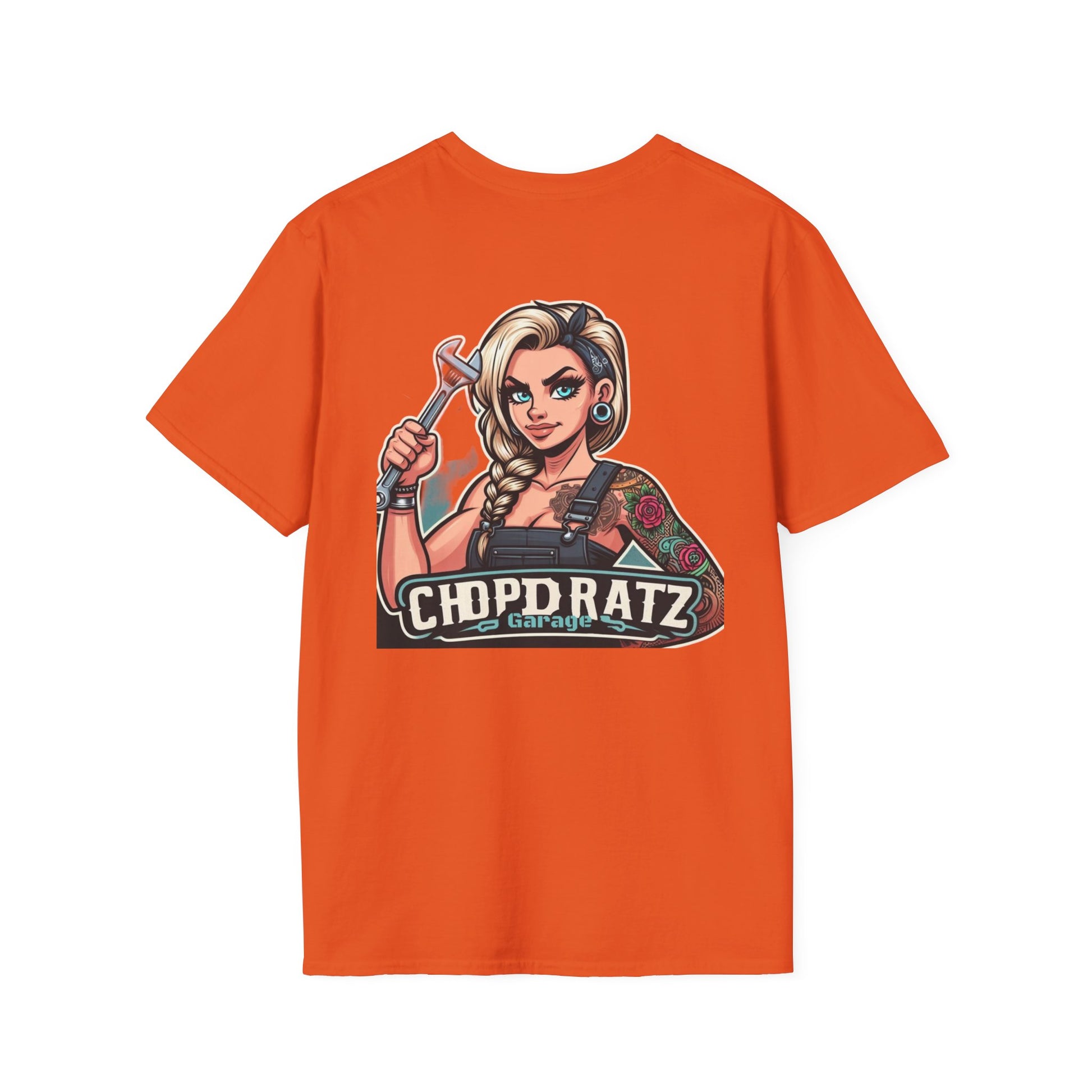CHOPD RATZ Boss Lady Unisex Softstyle T-Shirt - Chop'D Ratz Garage