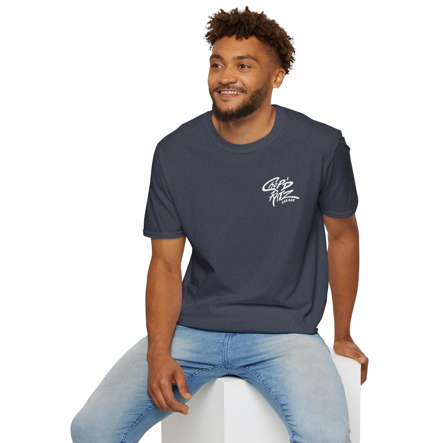 Rusty Truck Humor T-Shirt - Unisex Softstyle Tee for Car Lovers, Truck Enthusiasts, ChopD Ratz Garage