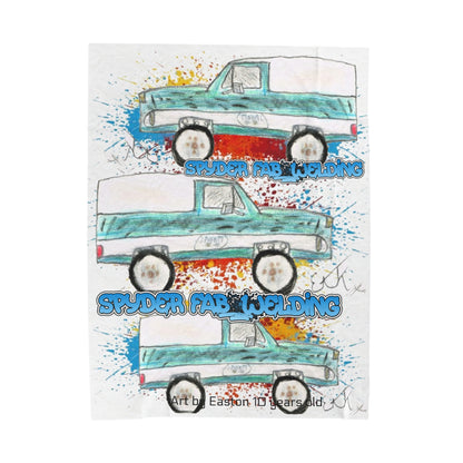 SPYDER by Easton Velveteen Blanket - Chop'D Ratz Garage