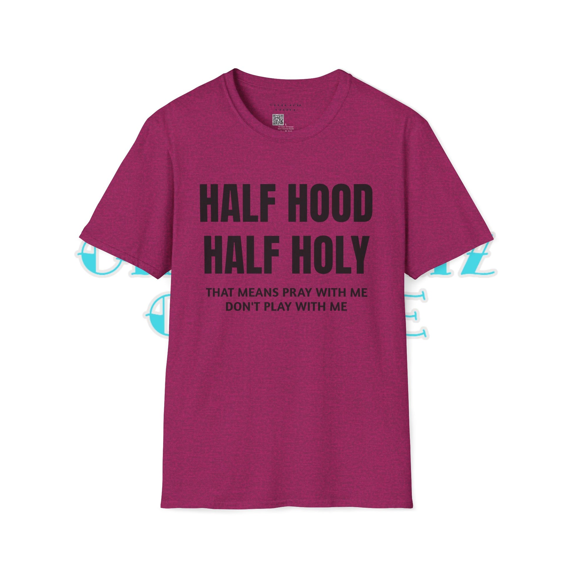 HALF HOOD HALF HOLY Unisex T-Shirt SALE - Chop'D Ratz Garage