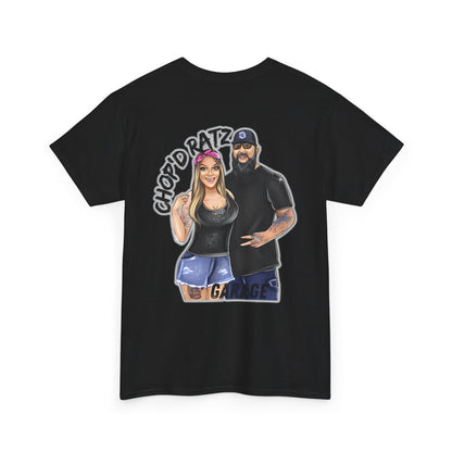 UP TO 5XL! Power Couple Tee, Chop'D Ratz Unisex Heavy Cotton Tee, Casual T-Shirt, Unique Graphic Tee, Gift for Him/Her