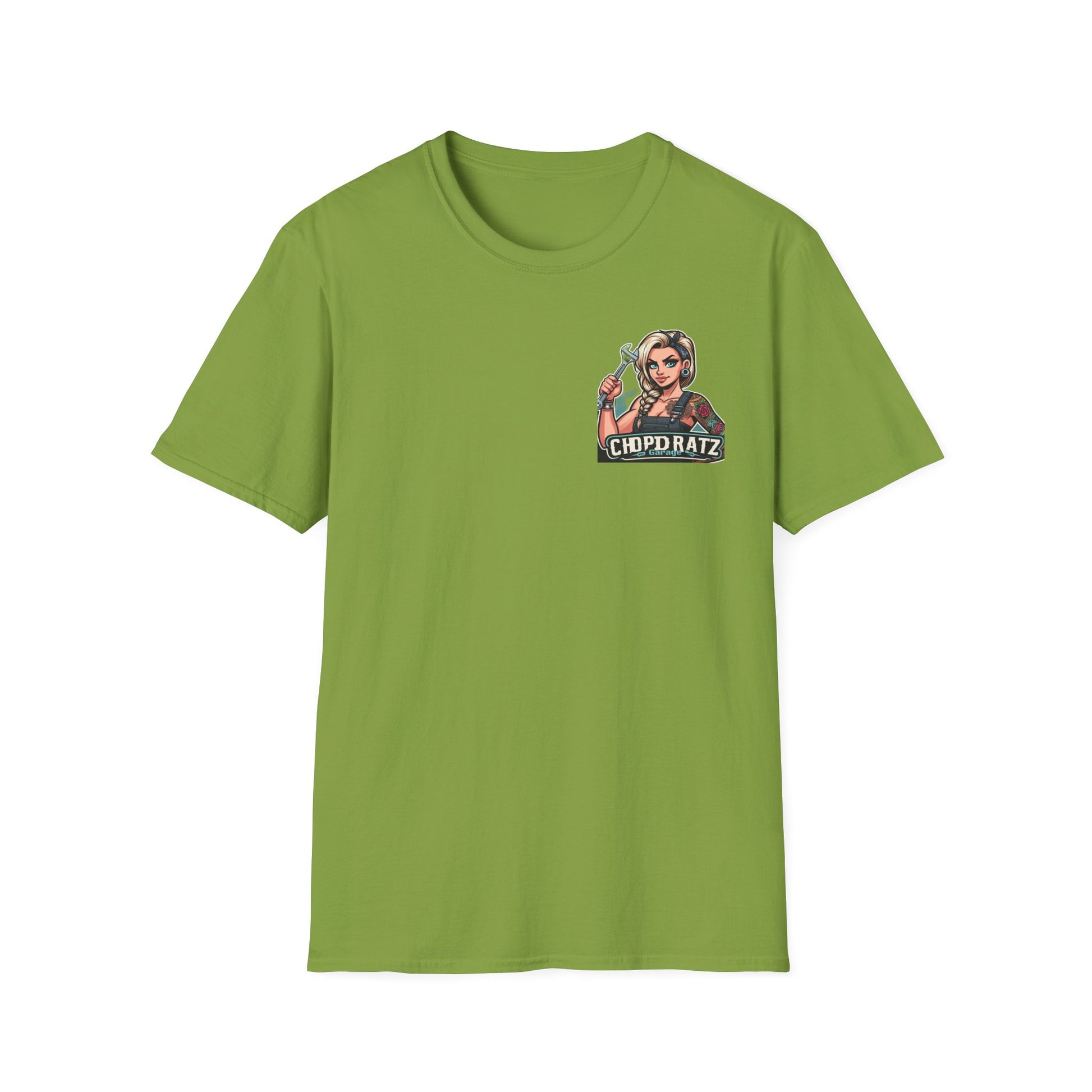 CHOPD RATZ Boss Lady Unisex Softstyle T-Shirt - Chop'D Ratz Garage