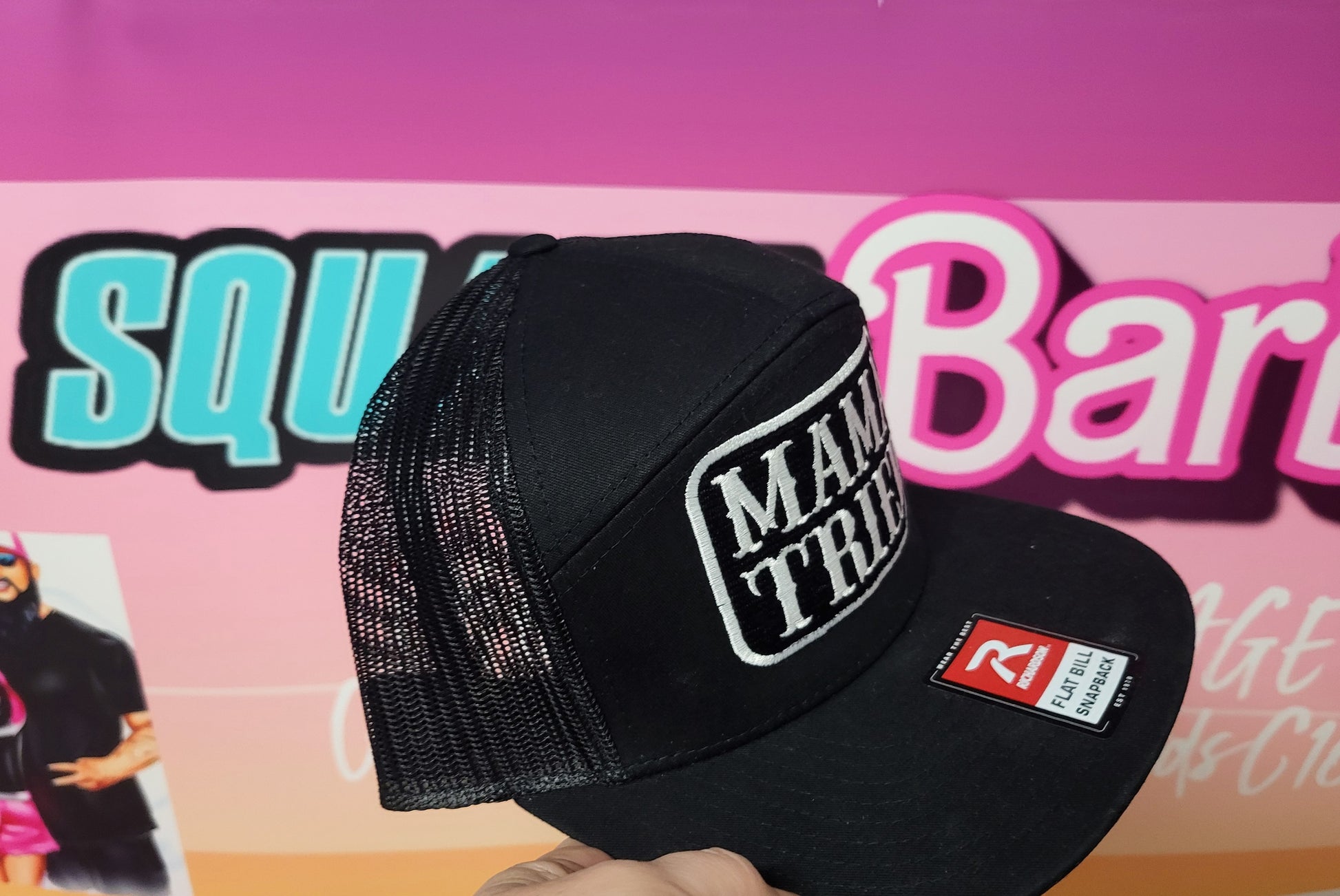 MAMA TRIED flat bill snapback hat - Chop'D Ratz Garage