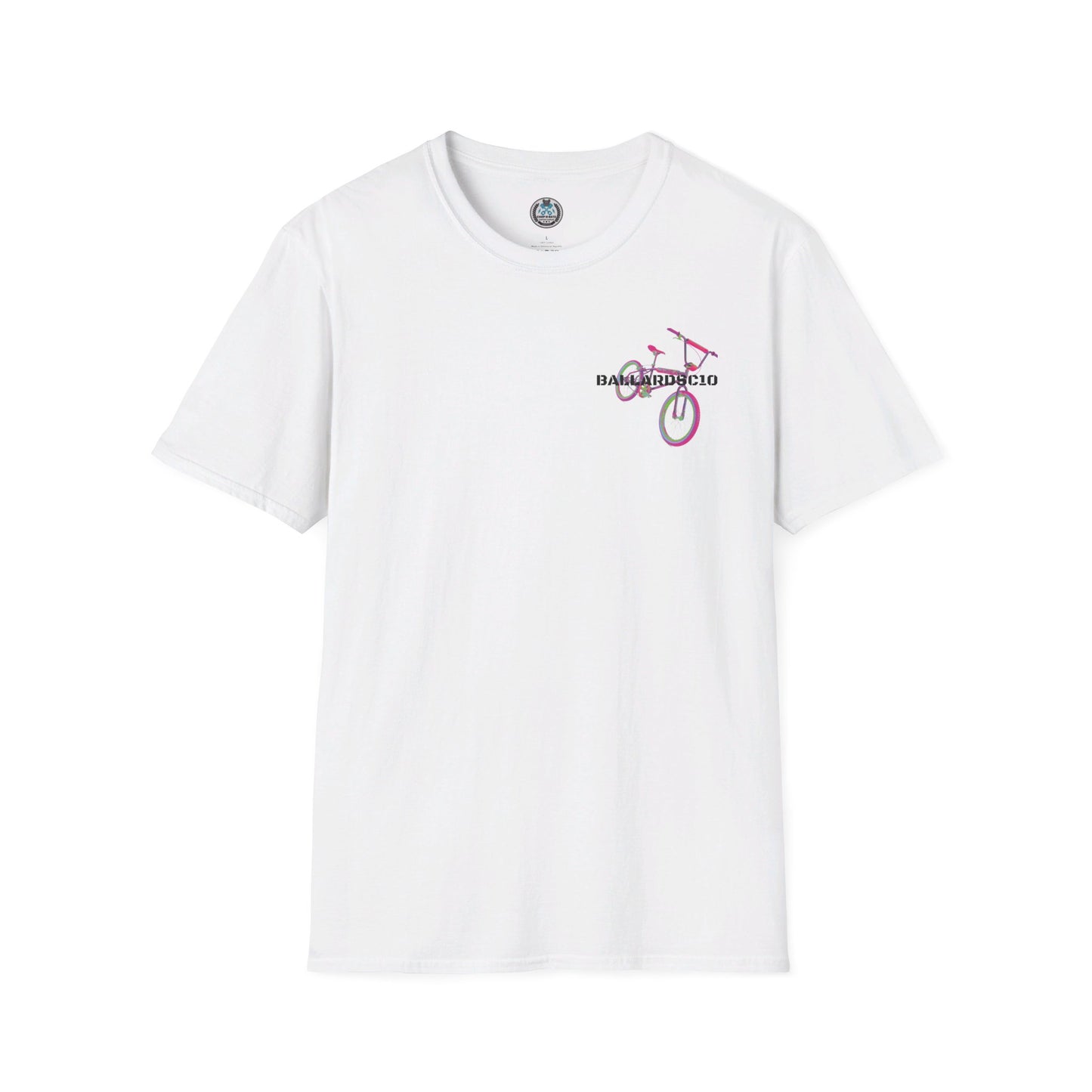 OLD SCHOOL COOL Unisex Softstyle T-Shirt WHITE - Chop'D Ratz Garage