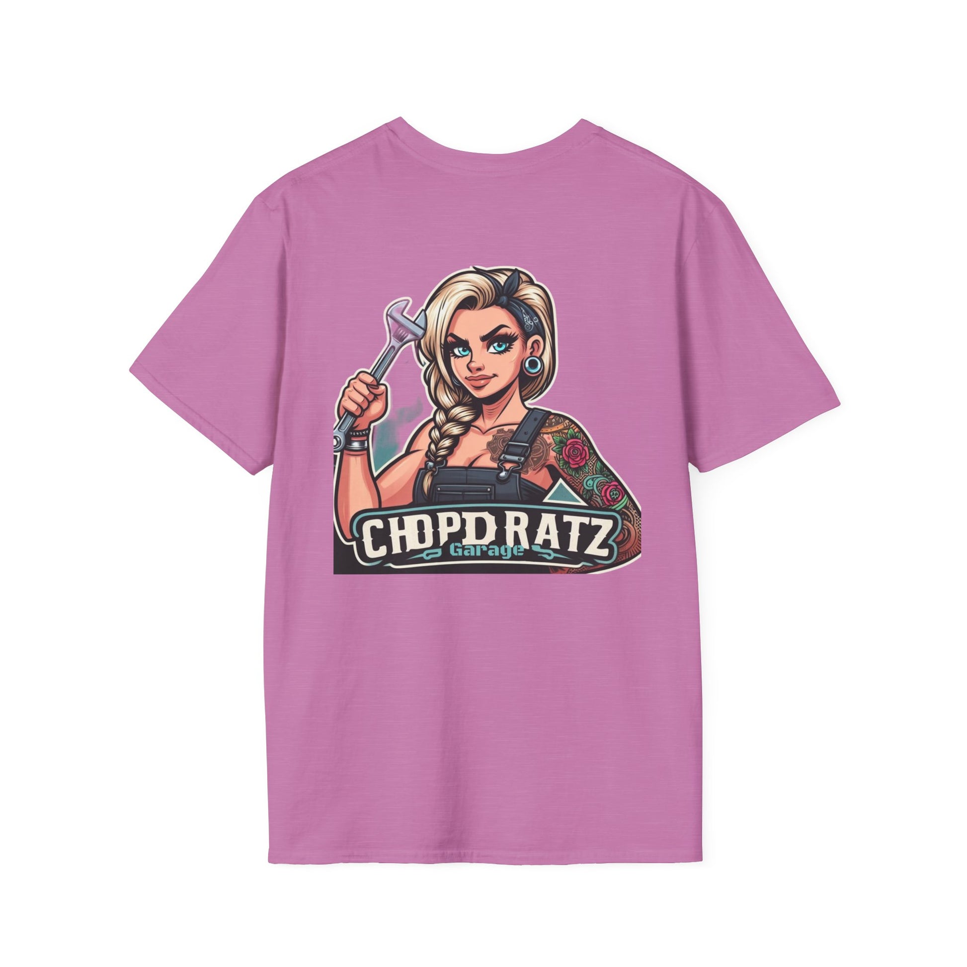 CHOPD RATZ Boss Lady Unisex Softstyle T-Shirt - Chop'D Ratz Garage