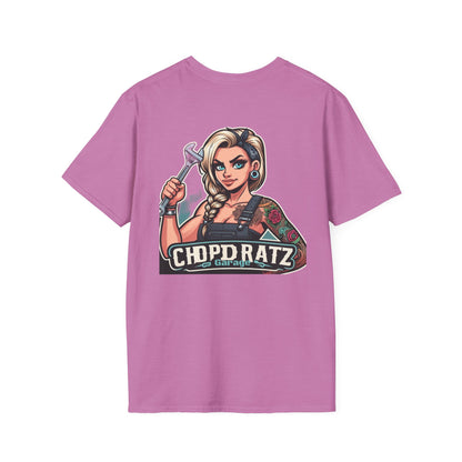 CHOPD RATZ Boss Lady Unisex Softstyle T-Shirt - Chop'D Ratz Garage