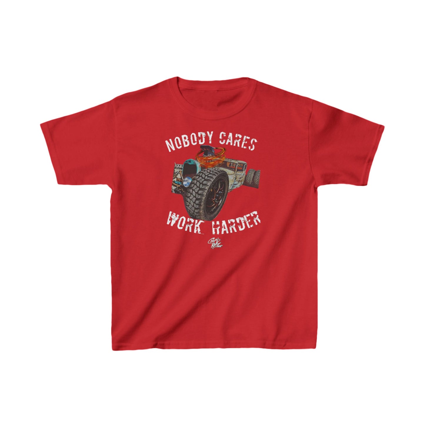 NOBODY CARES RAT ROD KIDS Tee Shirt - Chop'D Ratz Garage