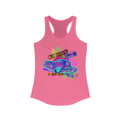 OLD SCHOOL BALLARDSC10 Women's Racerback Tank - Chop'D Ratz Garage