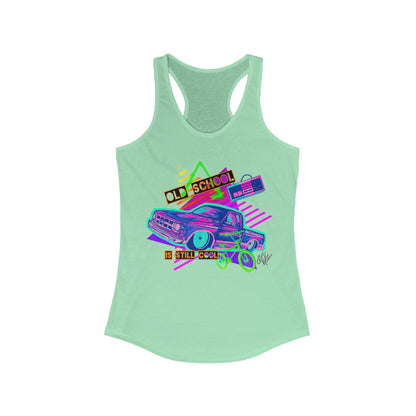 OLD SCHOOL BALLARDSC10 Women's Racerback Tank - Chop'D Ratz Garage