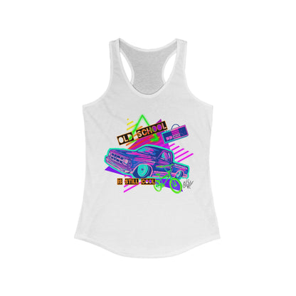 OLD SCHOOL BALLARDSC10 Women's Racerback Tank - Chop'D Ratz Garage