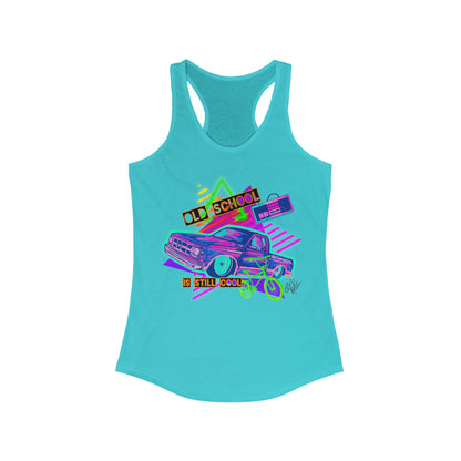 OLD SCHOOL BALLARDSC10 Women's Racerback Tank - Chop'D Ratz Garage