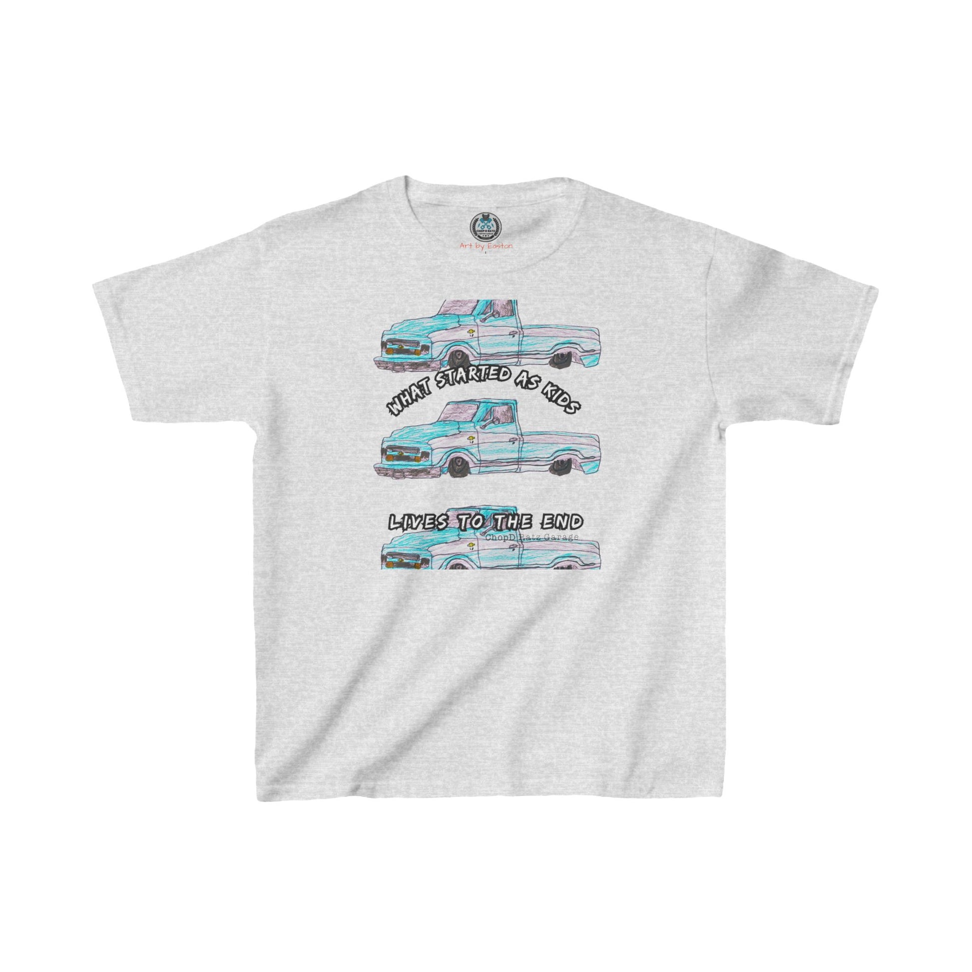Easton Art C10 Kids Tee - Chop'D Ratz Garage