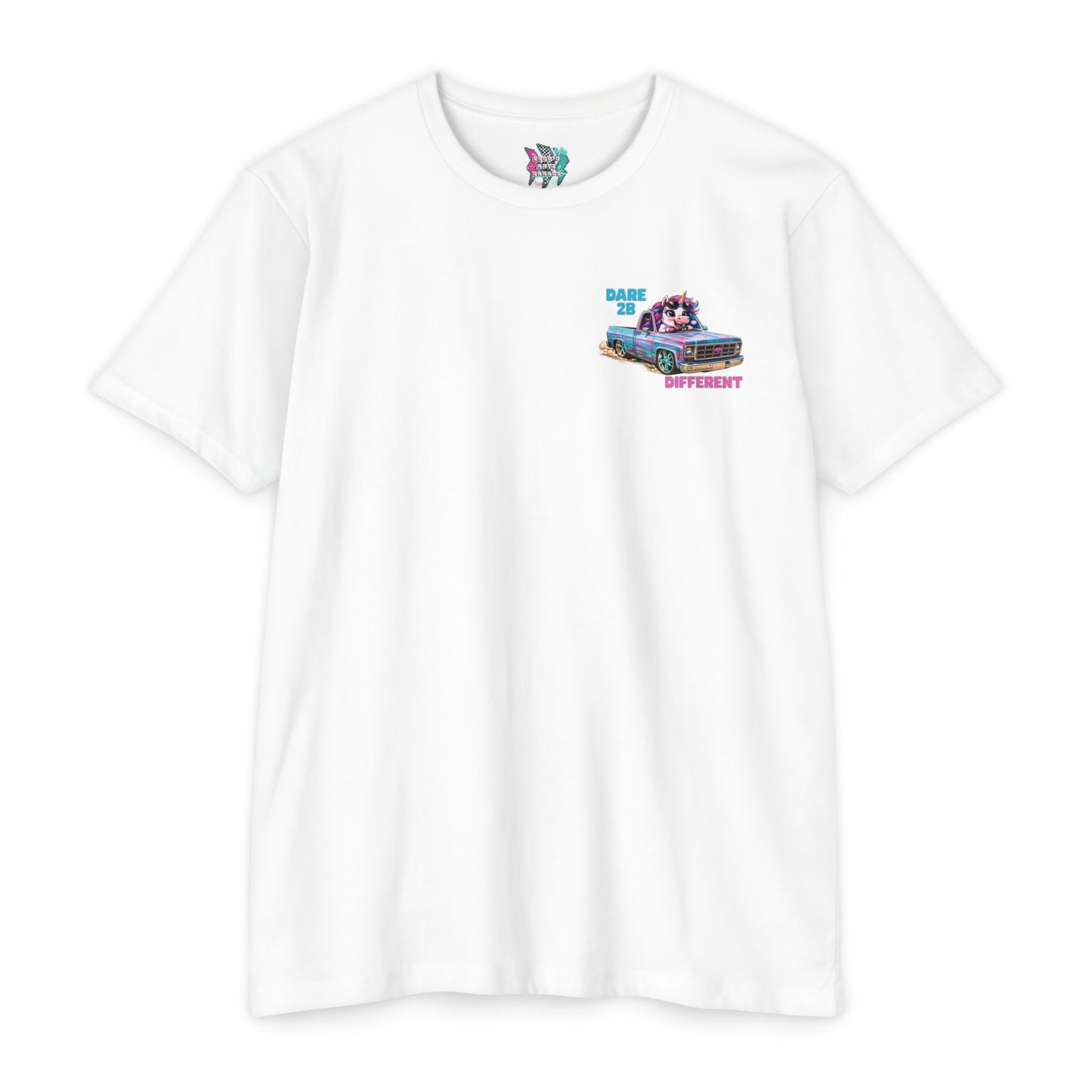 DARE 2B DIFFERENT SQUAREBARBIE Truck T-Shirt — C10 Tee - Chop'D Ratz Garage