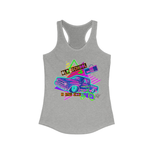 OLD SCHOOL BALLARDSC10 Women's Racerback Tank - Chop'D Ratz Garage