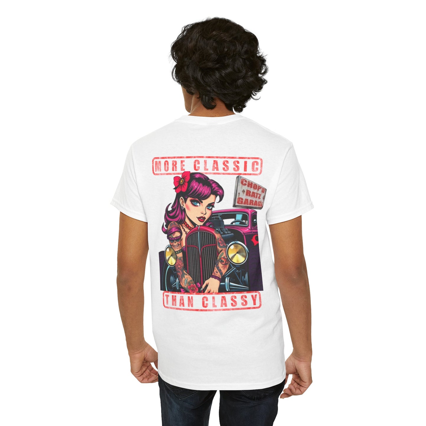 MORE CLASSIC RAT CHICK Shirt - Chop'D Ratz Garage