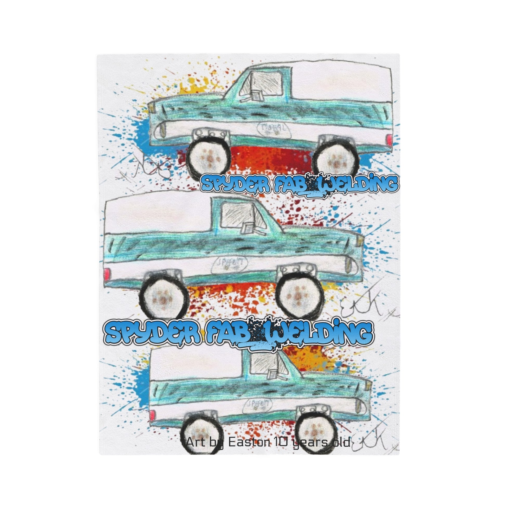 SPYDER by Easton Velveteen Blanket - Chop'D Ratz Garage