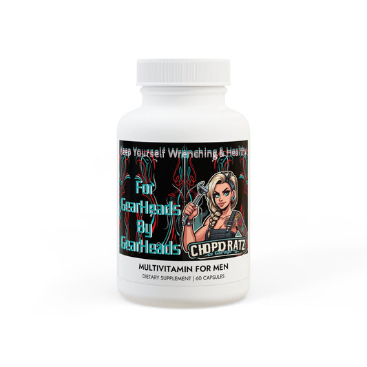 FOR GEARHEADS BY GEARHEADS Multivitamin for Men Supplement (60 Capsules)