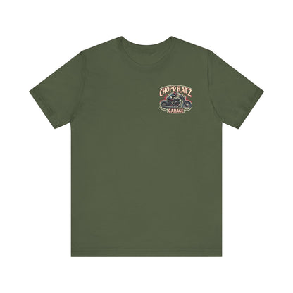 MOTORHEAD Unisex Jersey Short Sleeve Tee - Chop'D Ratz Garage