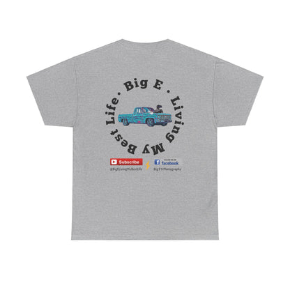 BACK ONLY * BIG E Living My Best Life Unisex Shirt - Chop'D Ratz Garage