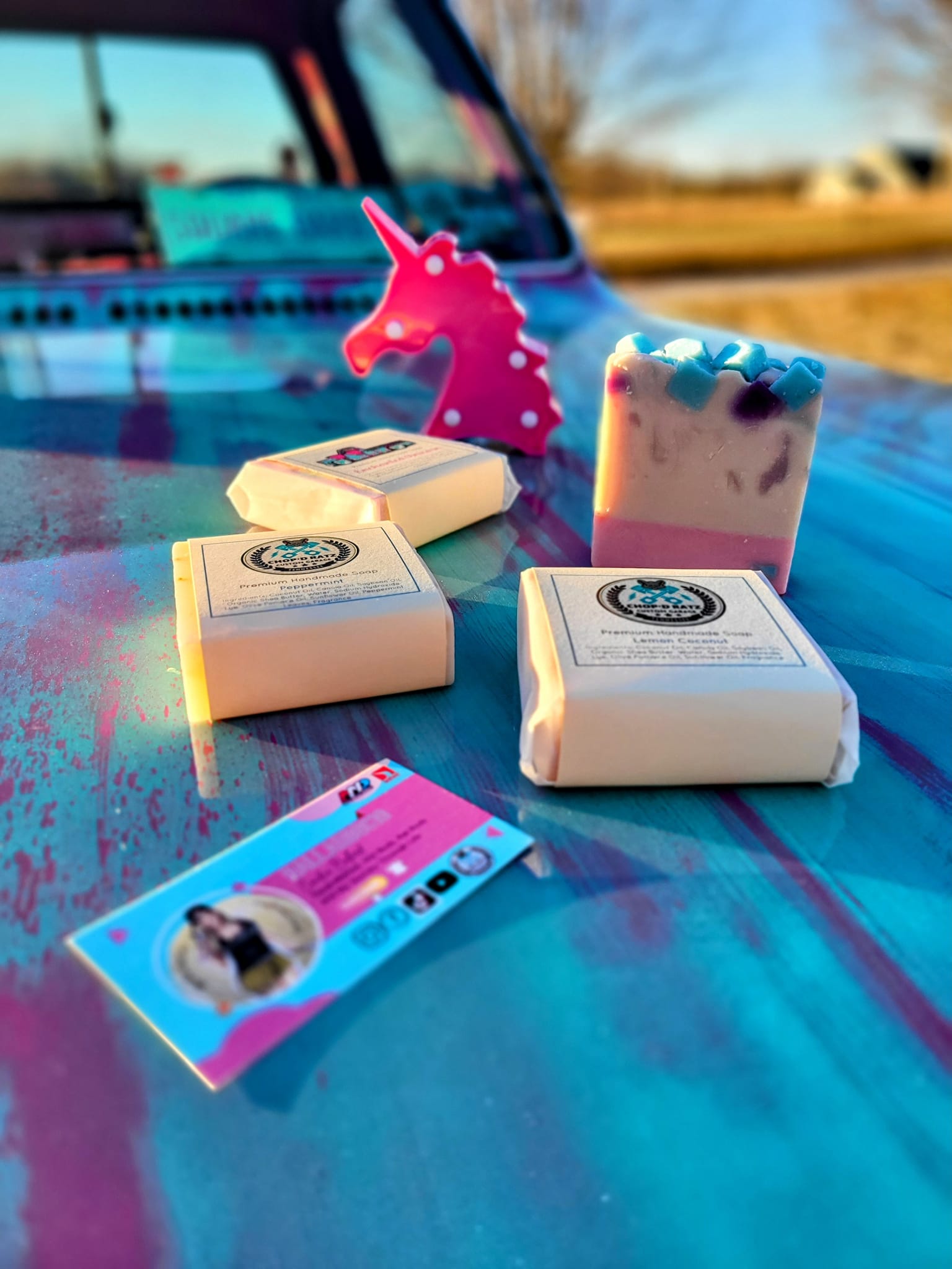 SquareBarbie SOAPS - Chop'D Ratz Garage