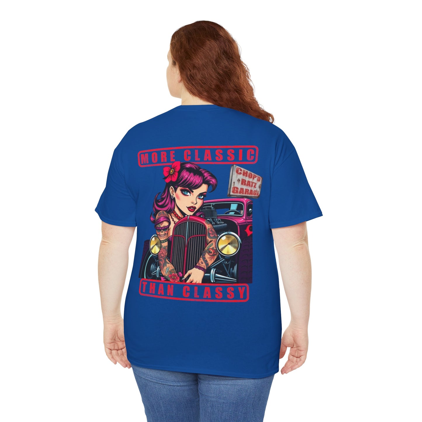 MORE CLASSIC RAT CHICK Shirt - Chop'D Ratz Garage
