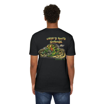 RIVVIT Frog Motorcycle T-Shirt — "Chop'D Ratz Garage" Vintage Tee - Chop'D Ratz Garage