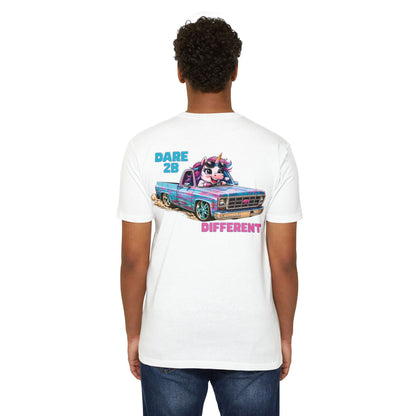 DARE 2B DIFFERENT SQUAREBARBIE Truck T-Shirt — C10 Tee - Chop'D Ratz Garage
