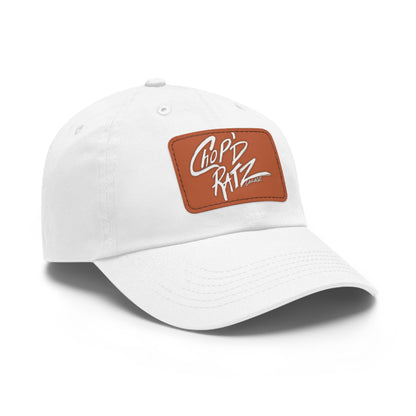 CRG Dad Hat w/ Leather Patch - Chop'D Ratz Garage