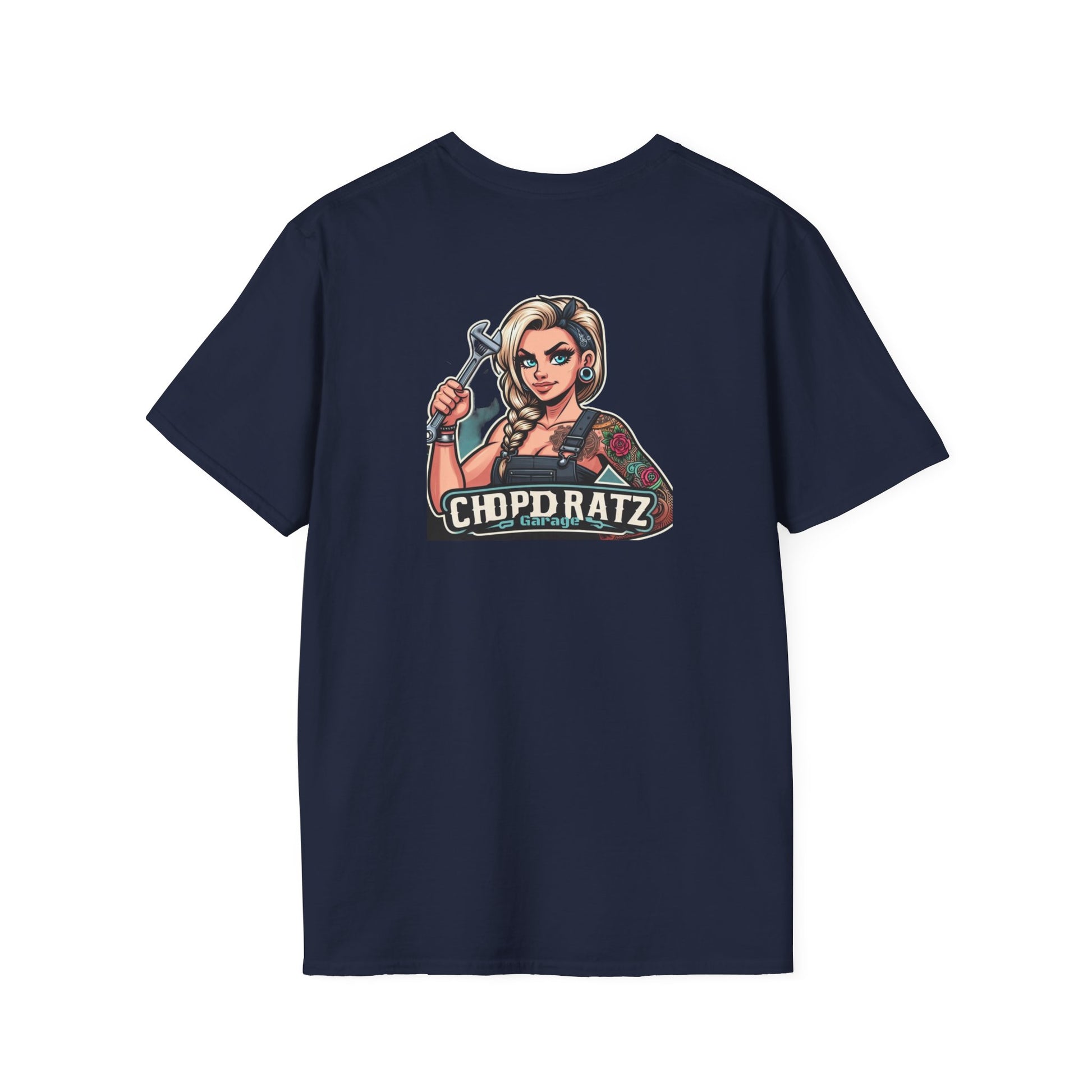 CHOPD RATZ Boss Lady Unisex Softstyle T-Shirt - Chop'D Ratz Garage