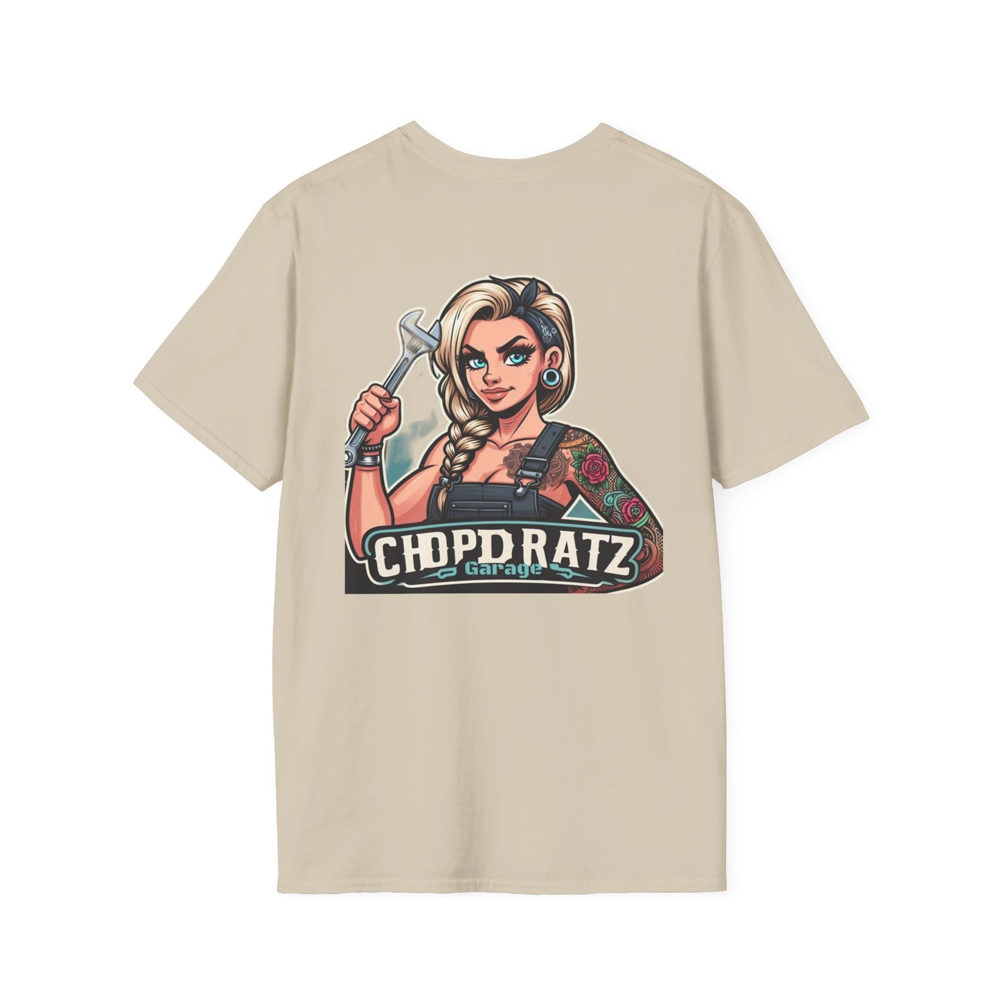 CHOPD RATZ Boss Lady Unisex Softstyle T-Shirt - Chop'D Ratz Garage