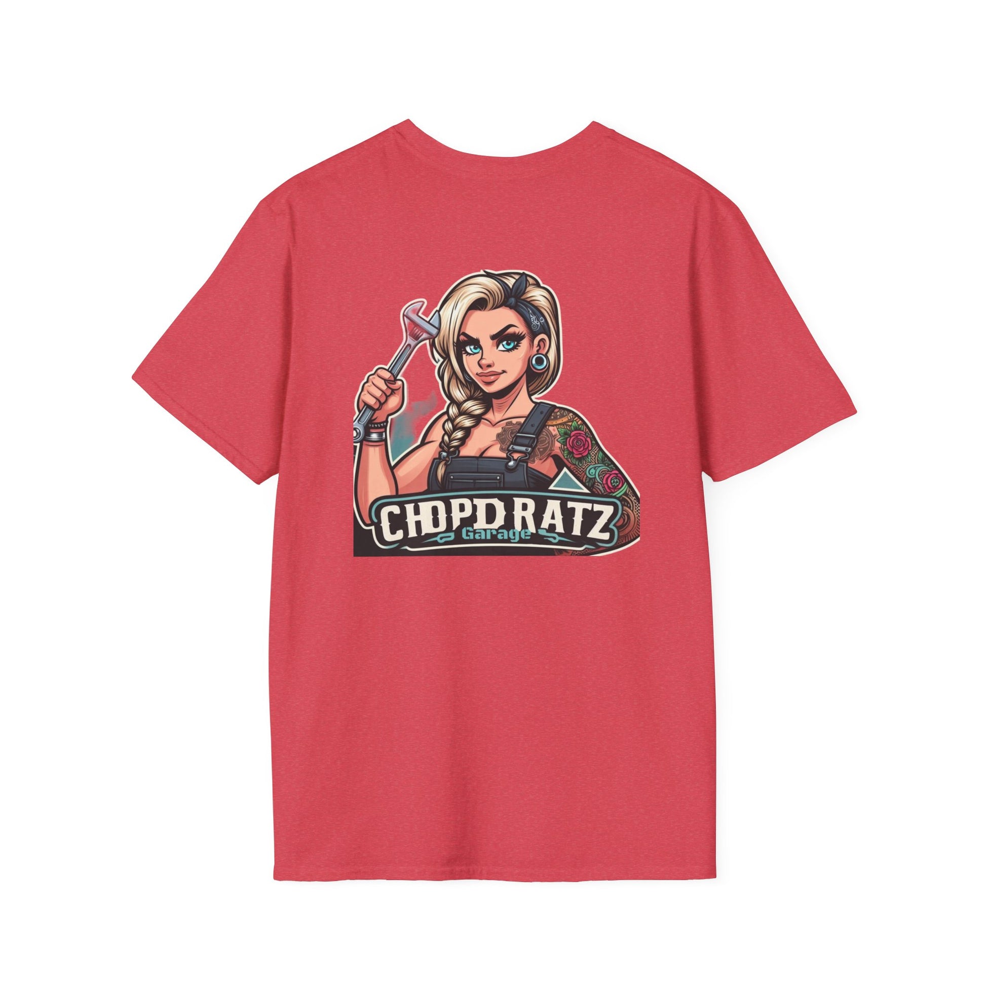 CHOPD RATZ Boss Lady Unisex Softstyle T-Shirt - Chop'D Ratz Garage