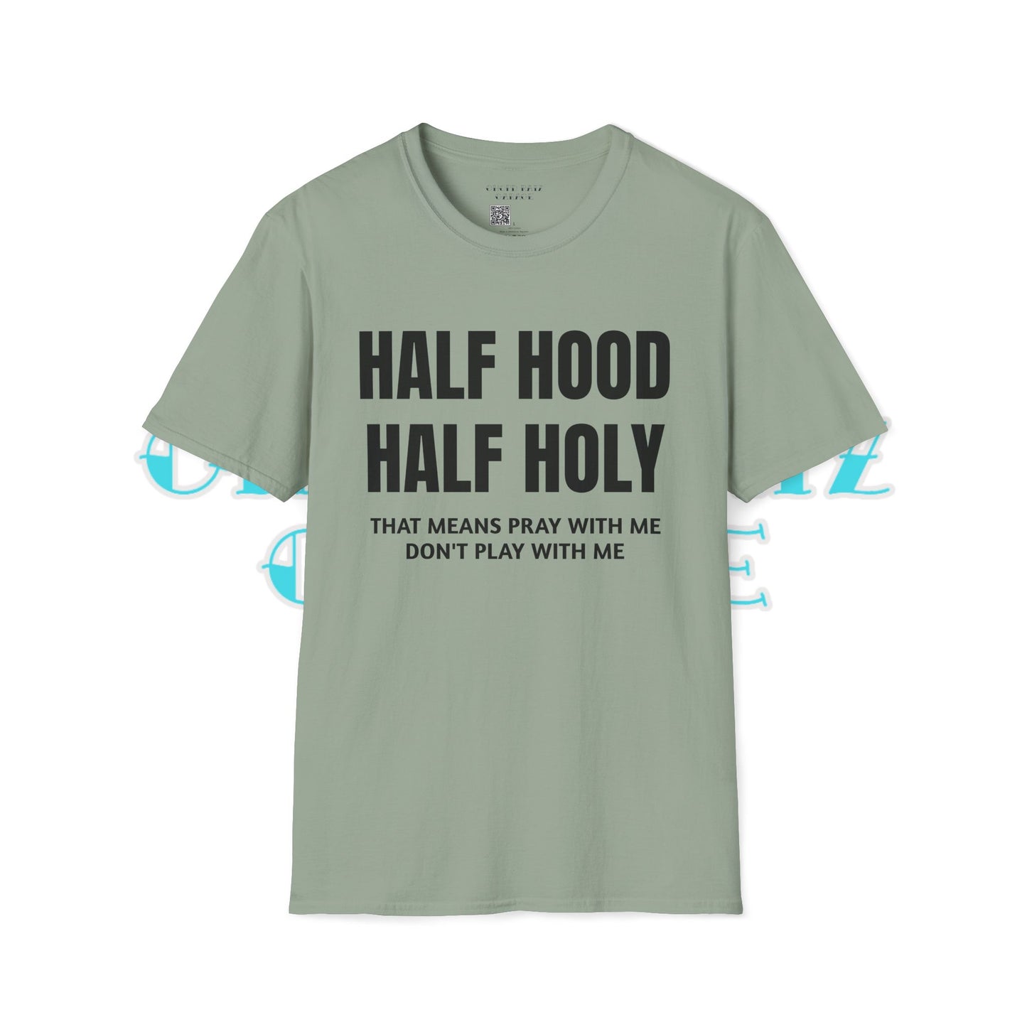 HALF HOOD HALF HOLY Unisex T-Shirt SALE - Chop'D Ratz Garage
