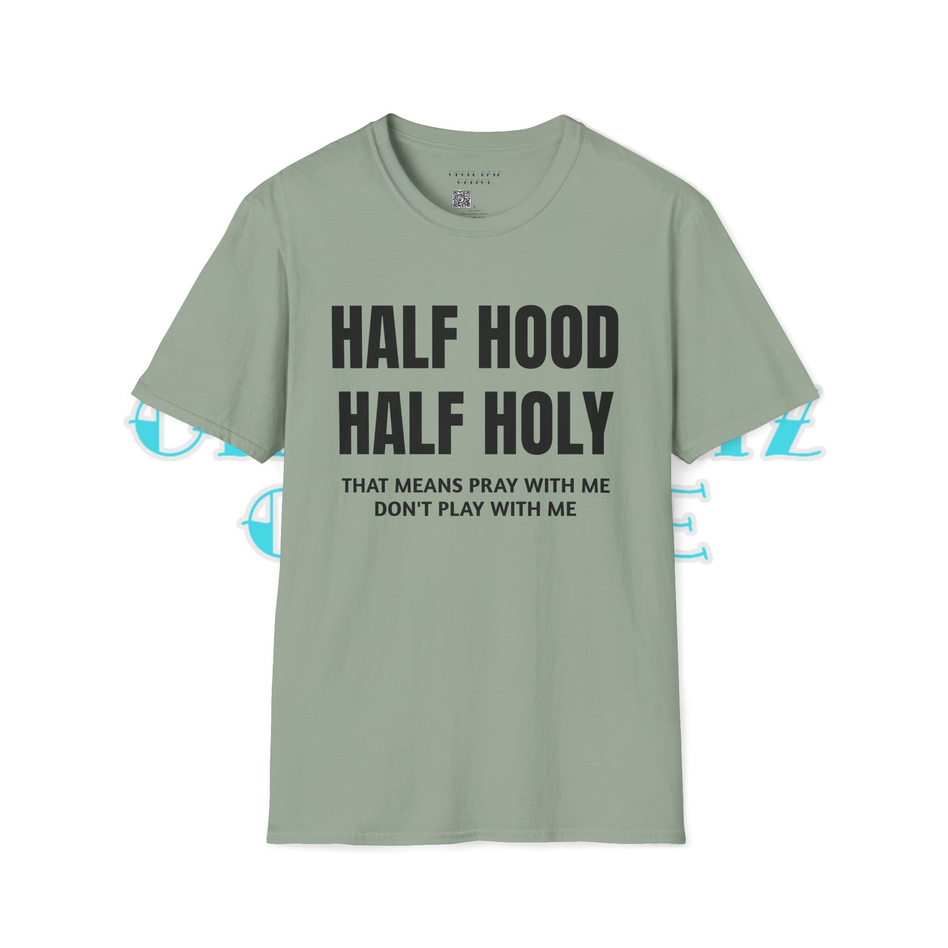 HALF HOOD HALF HOLY Unisex T-Shirt SALE - Chop'D Ratz Garage