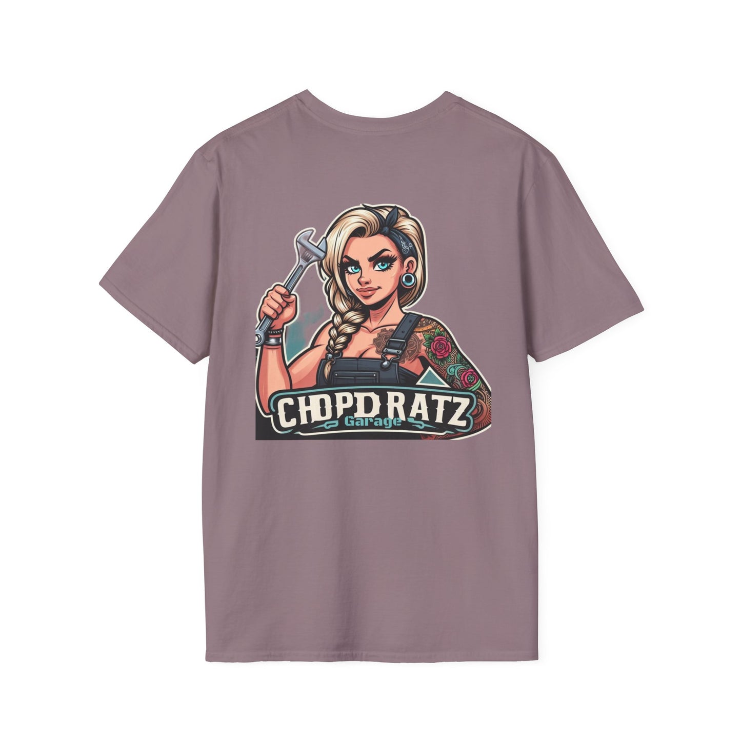 CHOPD RATZ Boss Lady Unisex Softstyle T-Shirt - Chop'D Ratz Garage