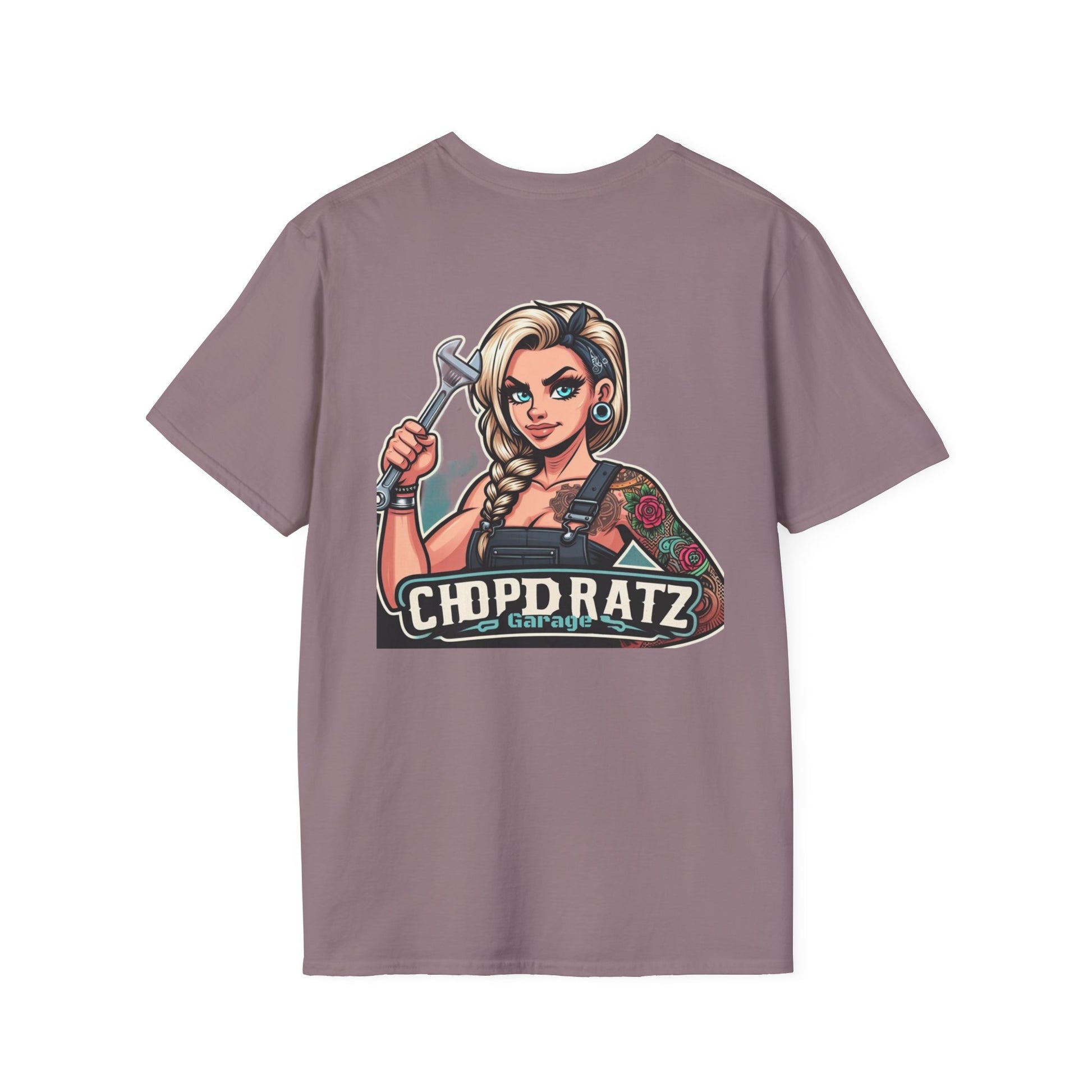 CHOPD RATZ Boss Lady Unisex Softstyle T-Shirt - Chop'D Ratz Garage