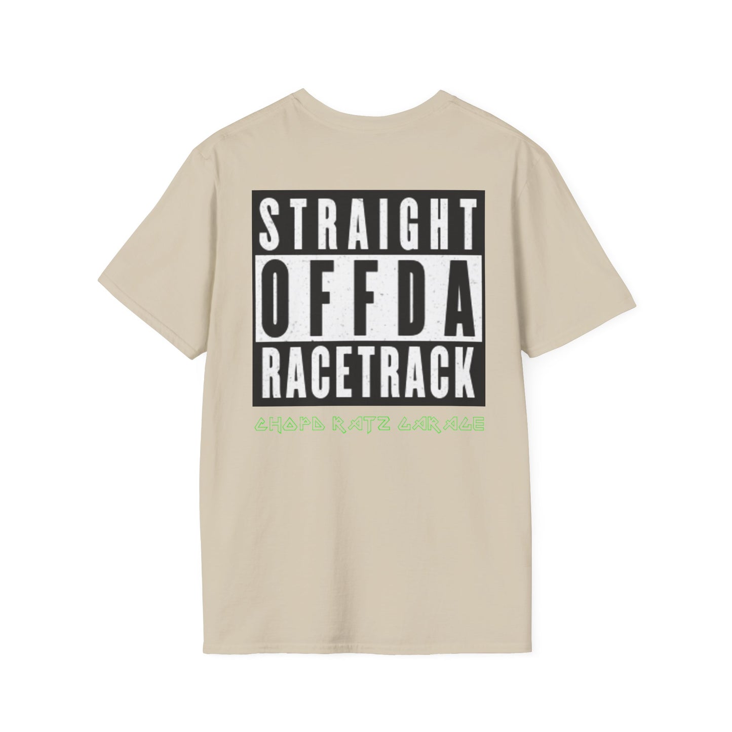 OFF THE RACE TRACK Unisex Softstyle Shirt - Chop'D Ratz Garage
