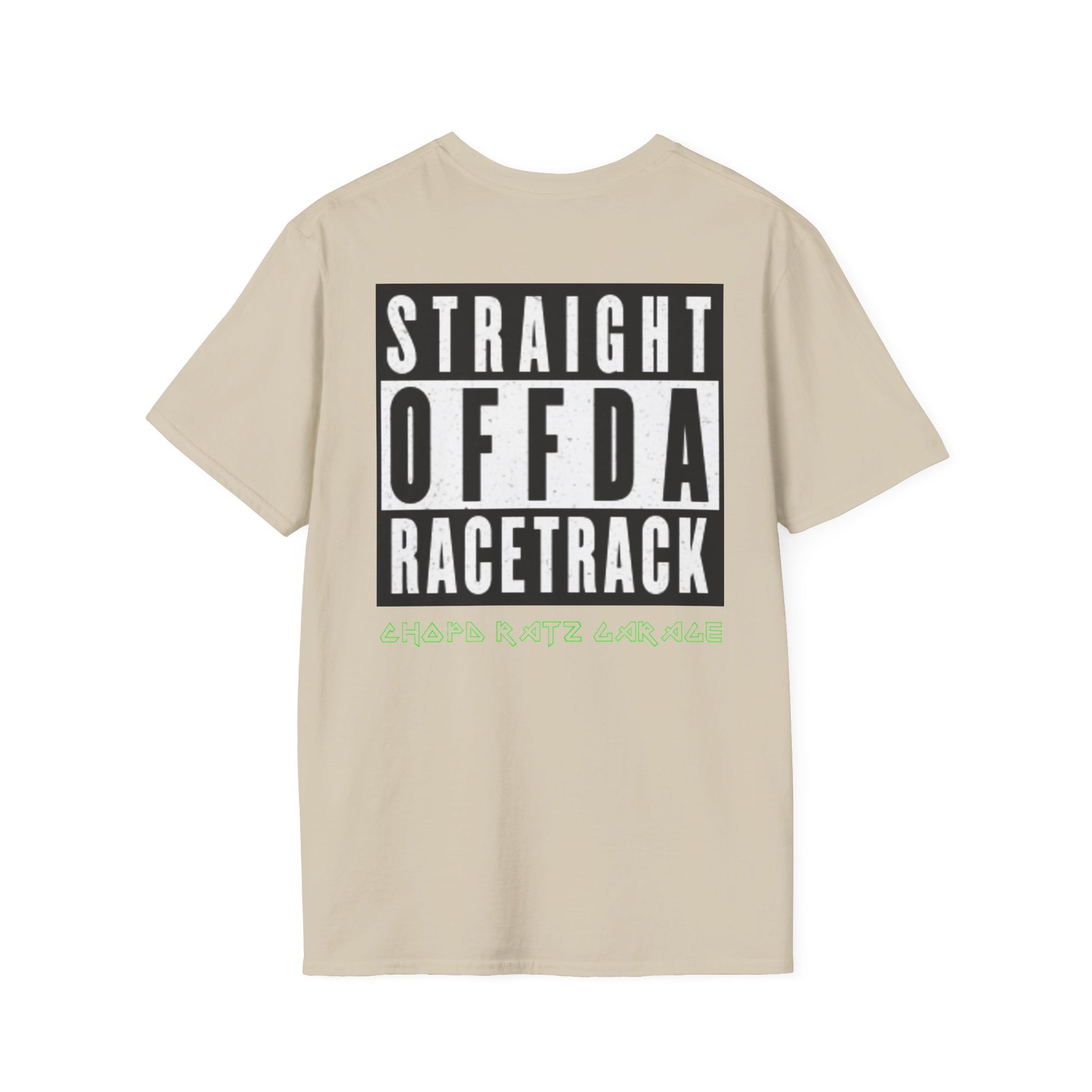 OFF THE RACE TRACK Unisex Softstyle Shirt - Chop'D Ratz Garage