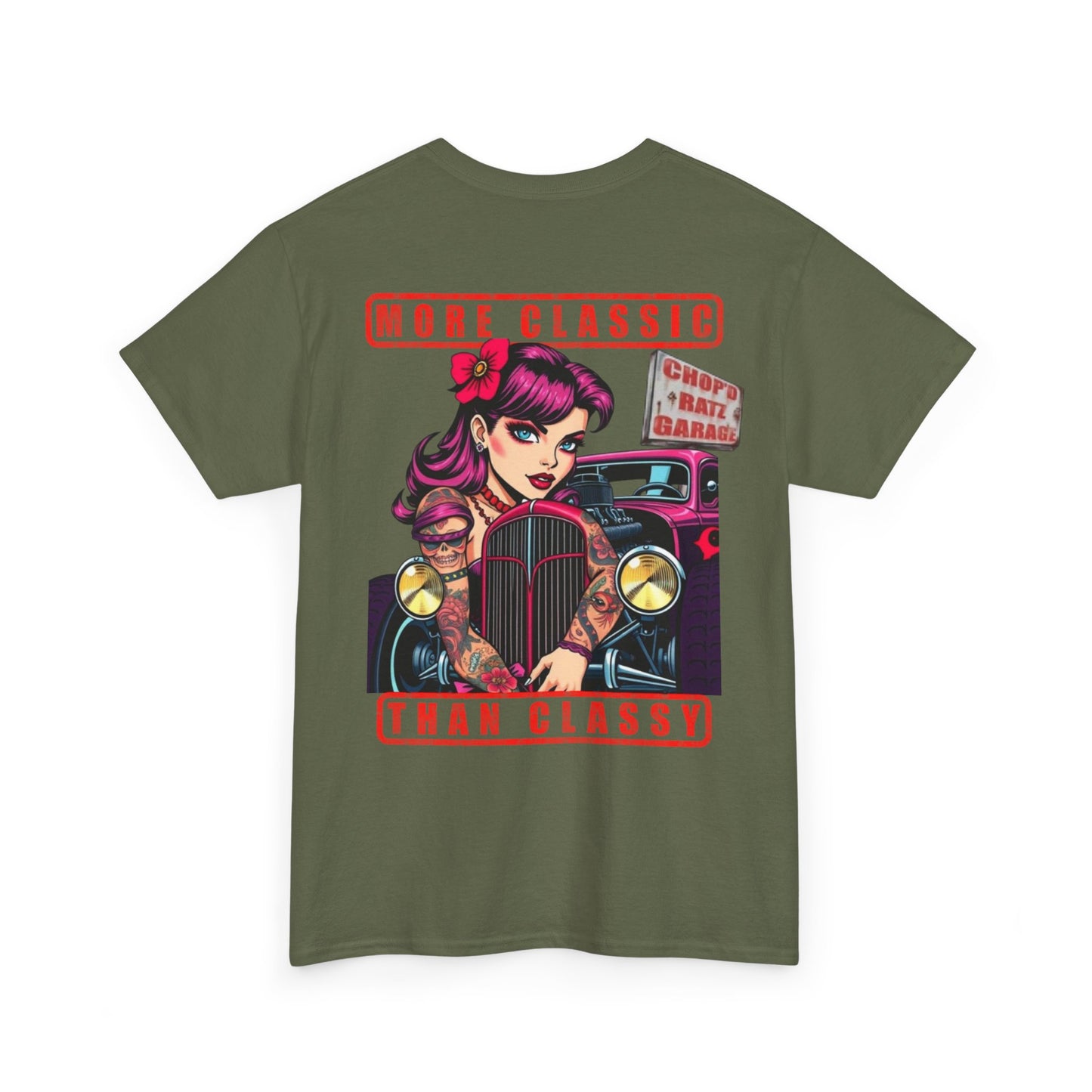 MORE CLASSIC RAT CHICK Shirt - Chop'D Ratz Garage