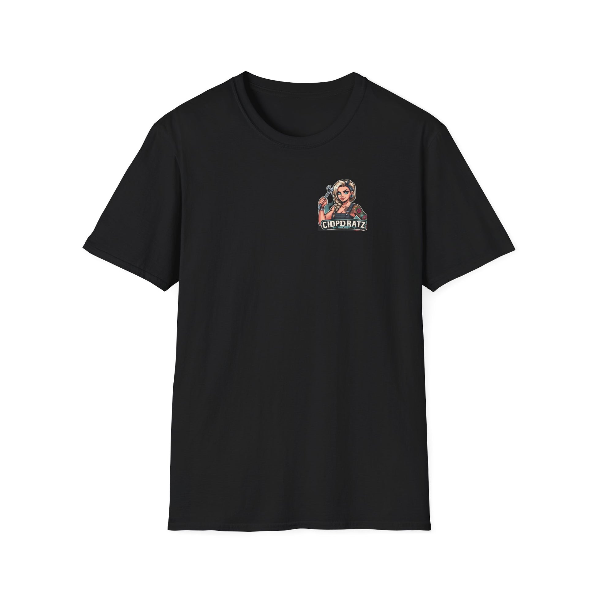 CHOPD RATZ Boss Lady Unisex Softstyle T-Shirt - Chop'D Ratz Garage