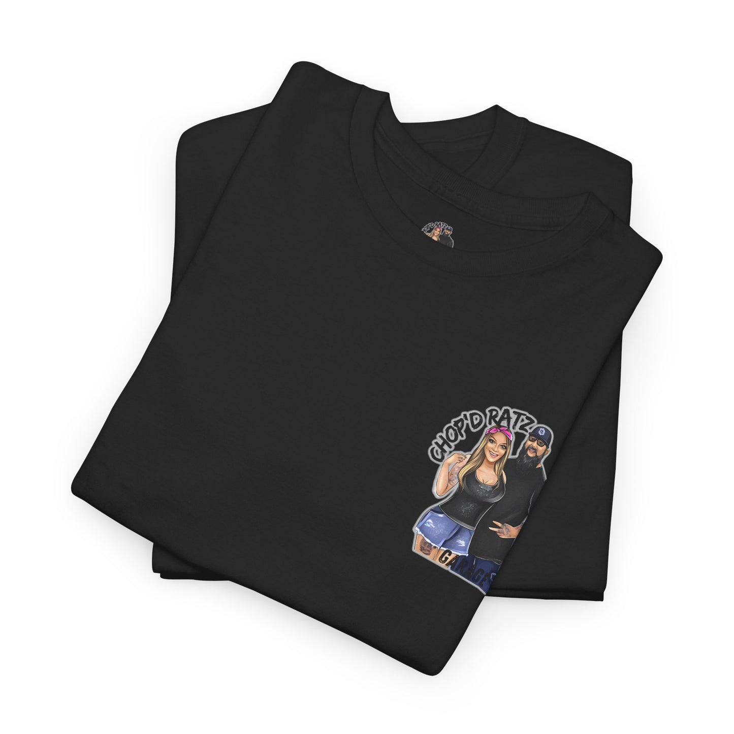 UP TO 5XL! Power Couple Tee, Chop'D Ratz Unisex Heavy Cotton Tee, Casual T-Shirt, Unique Graphic Tee, Gift for Him/Her