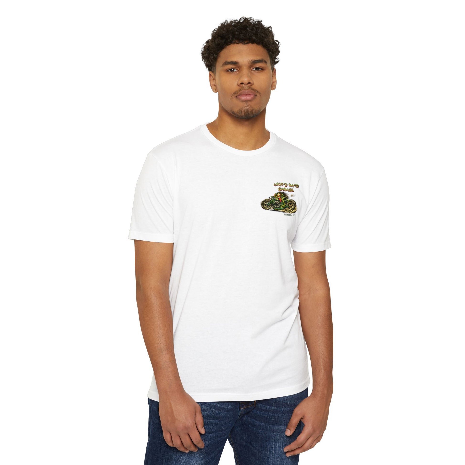 RIVVIT Frog Motorcycle T-Shirt — "Chop'D Ratz Garage" Vintage Tee - Chop'D Ratz Garage