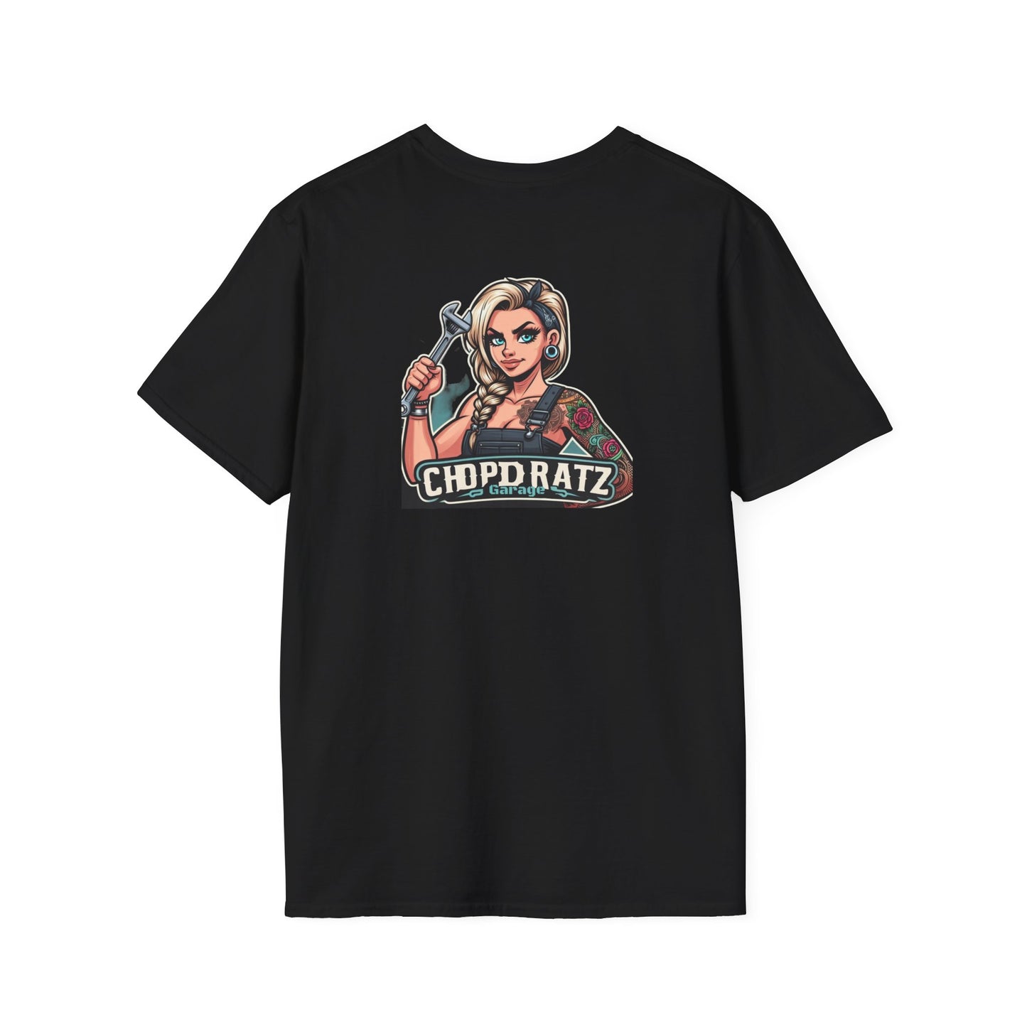 CHOPD RATZ Boss Lady Unisex Softstyle T-Shirt - Chop'D Ratz Garage