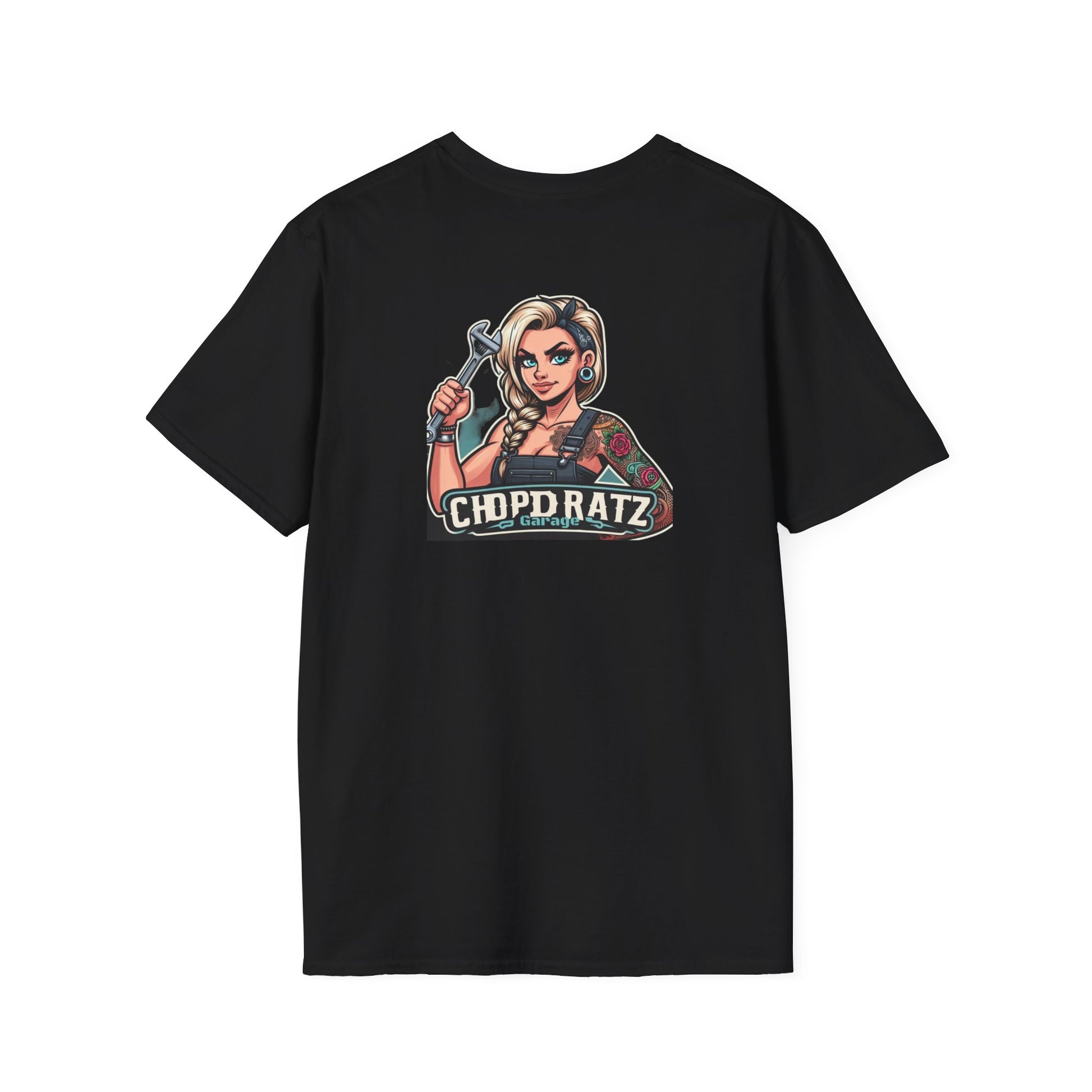 CHOPD RATZ Boss Lady Unisex Softstyle T-Shirt - Chop'D Ratz Garage
