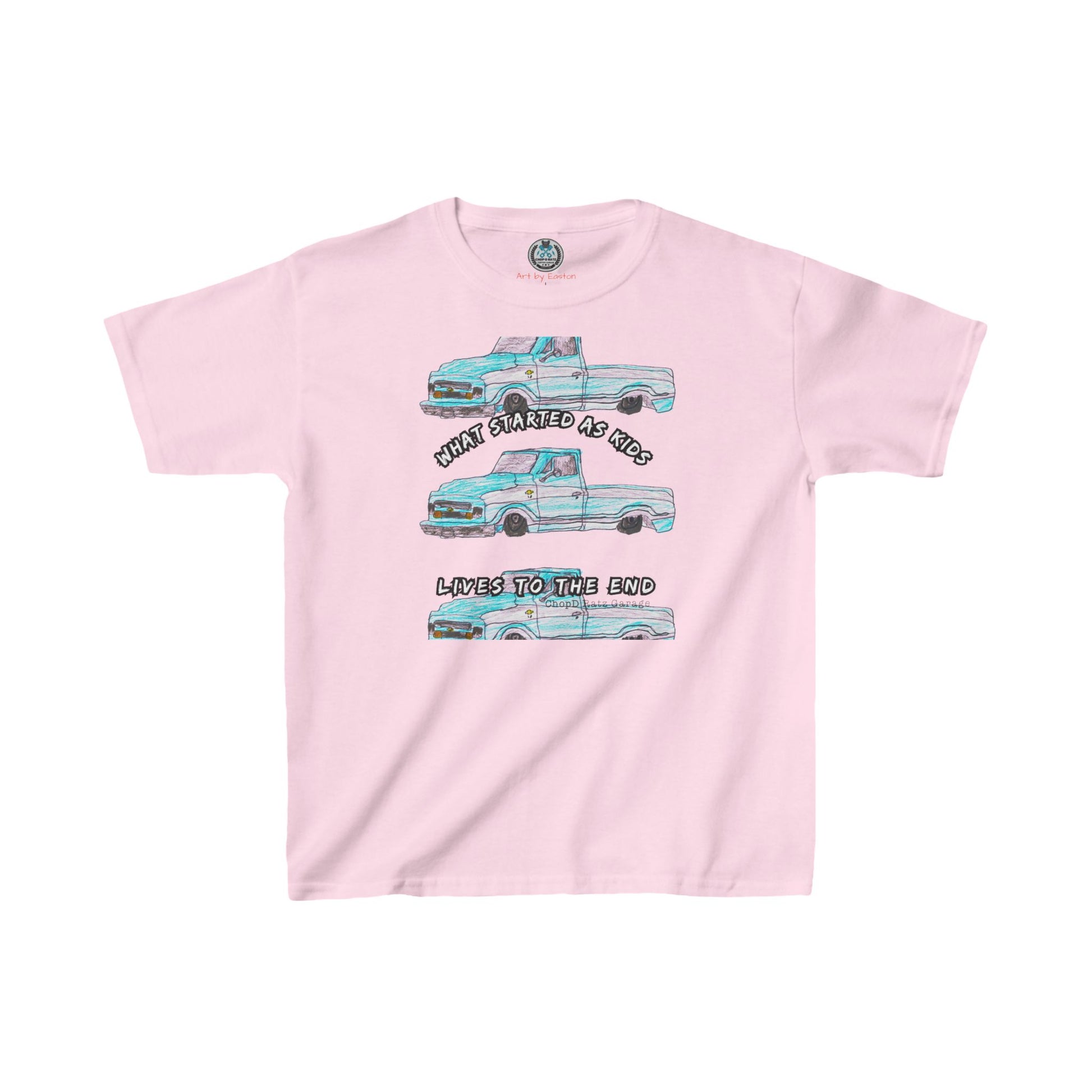 Easton Art C10 Kids Tee - Chop'D Ratz Garage