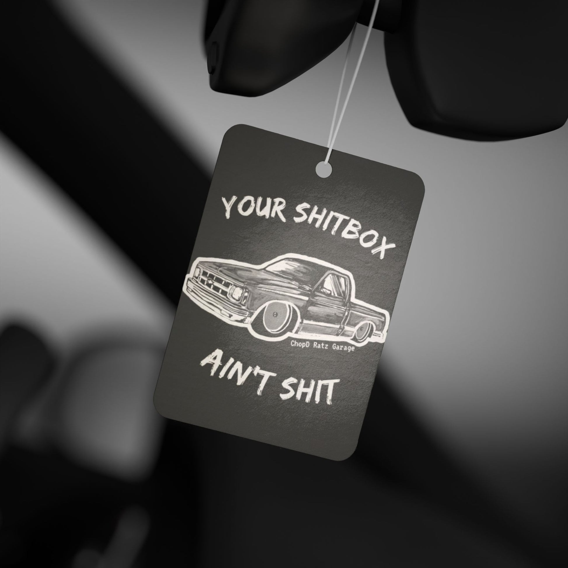 Car Air Freshener - Chop'D Ratz Garage