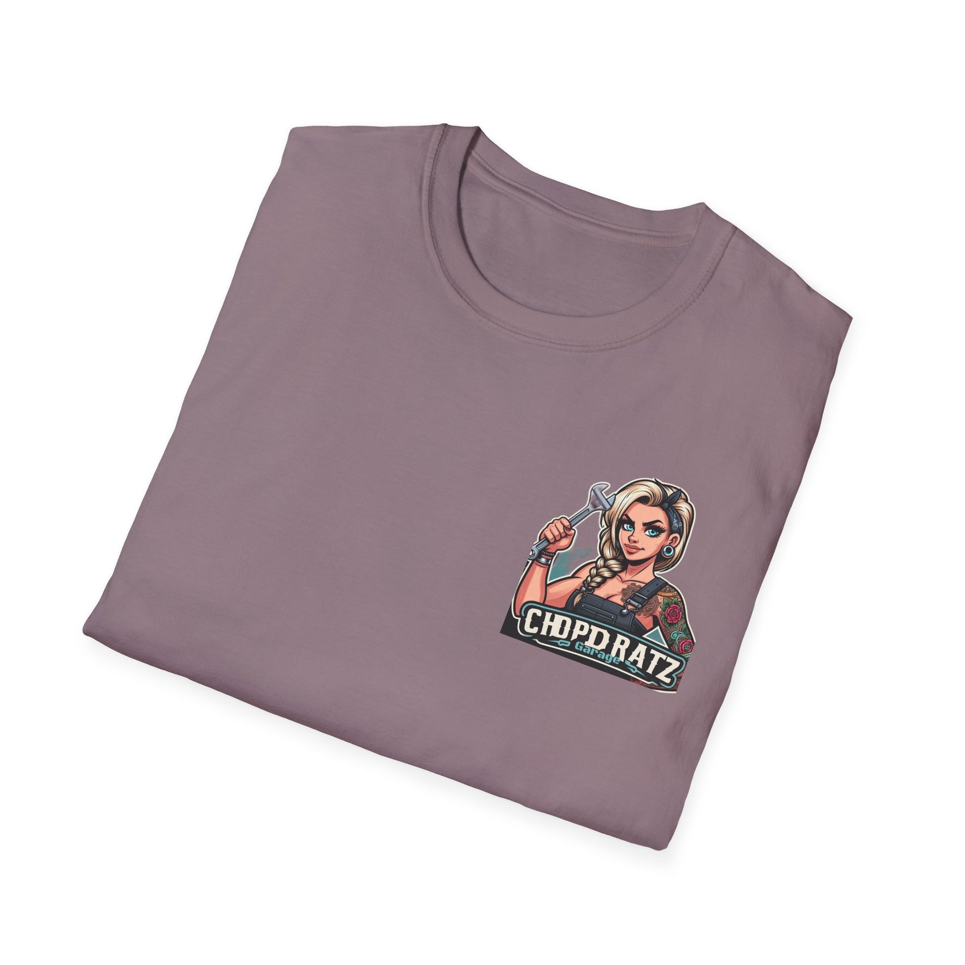 CHOPD RATZ Boss Lady Unisex Softstyle T-Shirt - Chop'D Ratz Garage