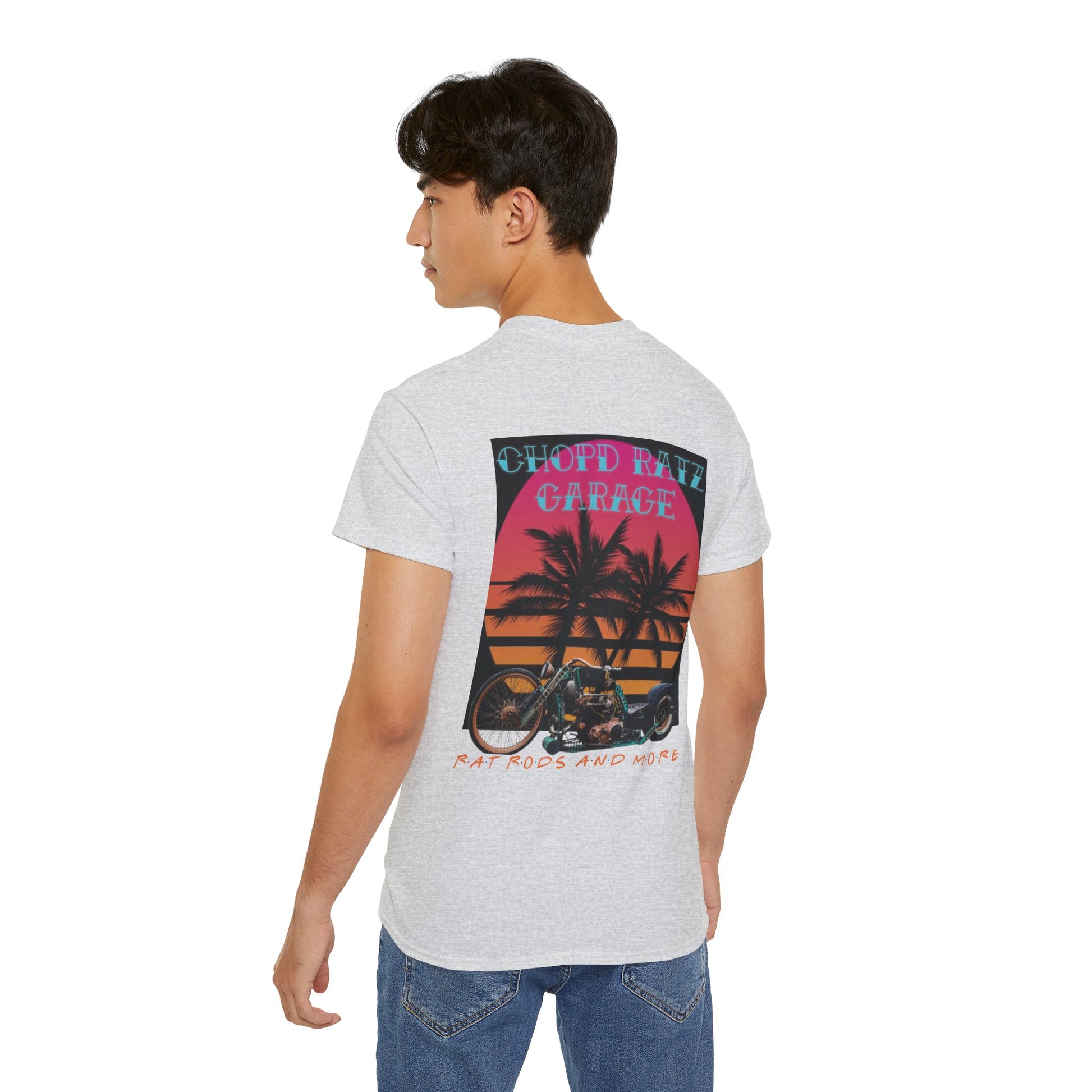 TROP IT CHOPD RATZ Unisex Ultra Cotton Shirt - Chop'D Ratz Garage