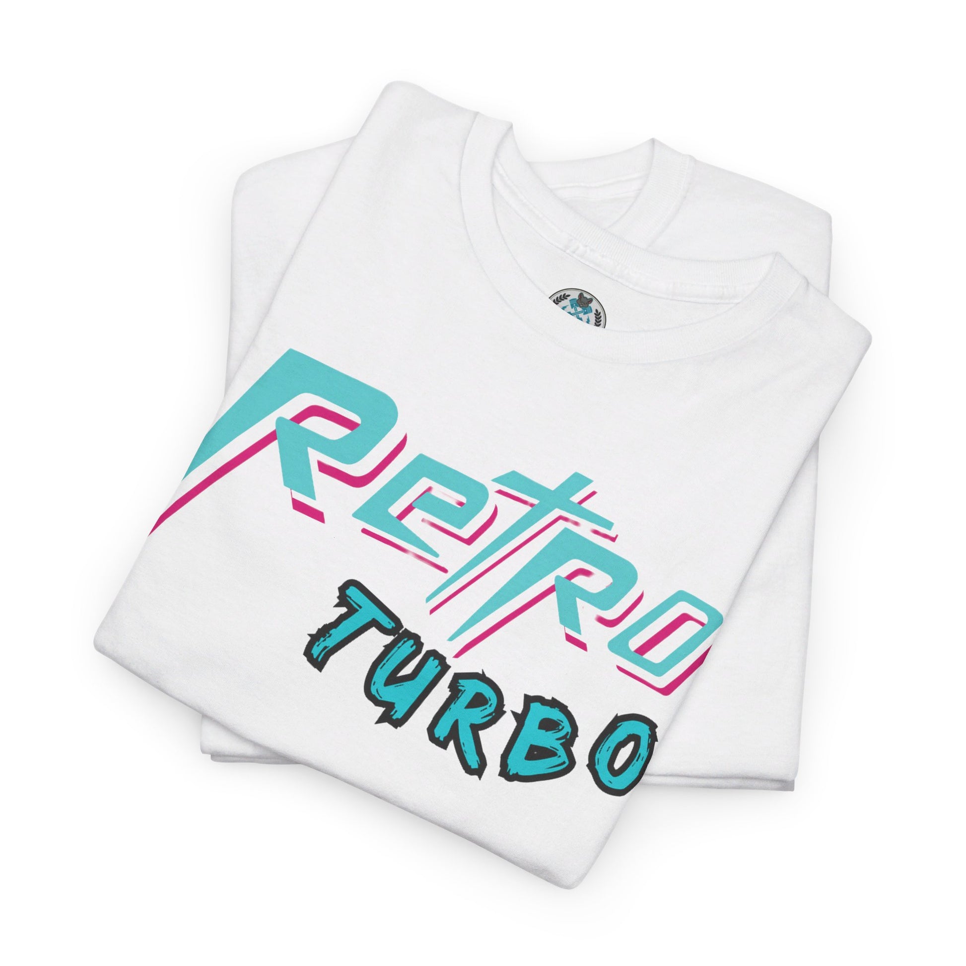 RETRO TURBO *BLACK* Unisex Heavy Cotton Tee - Chop'D Ratz Garage