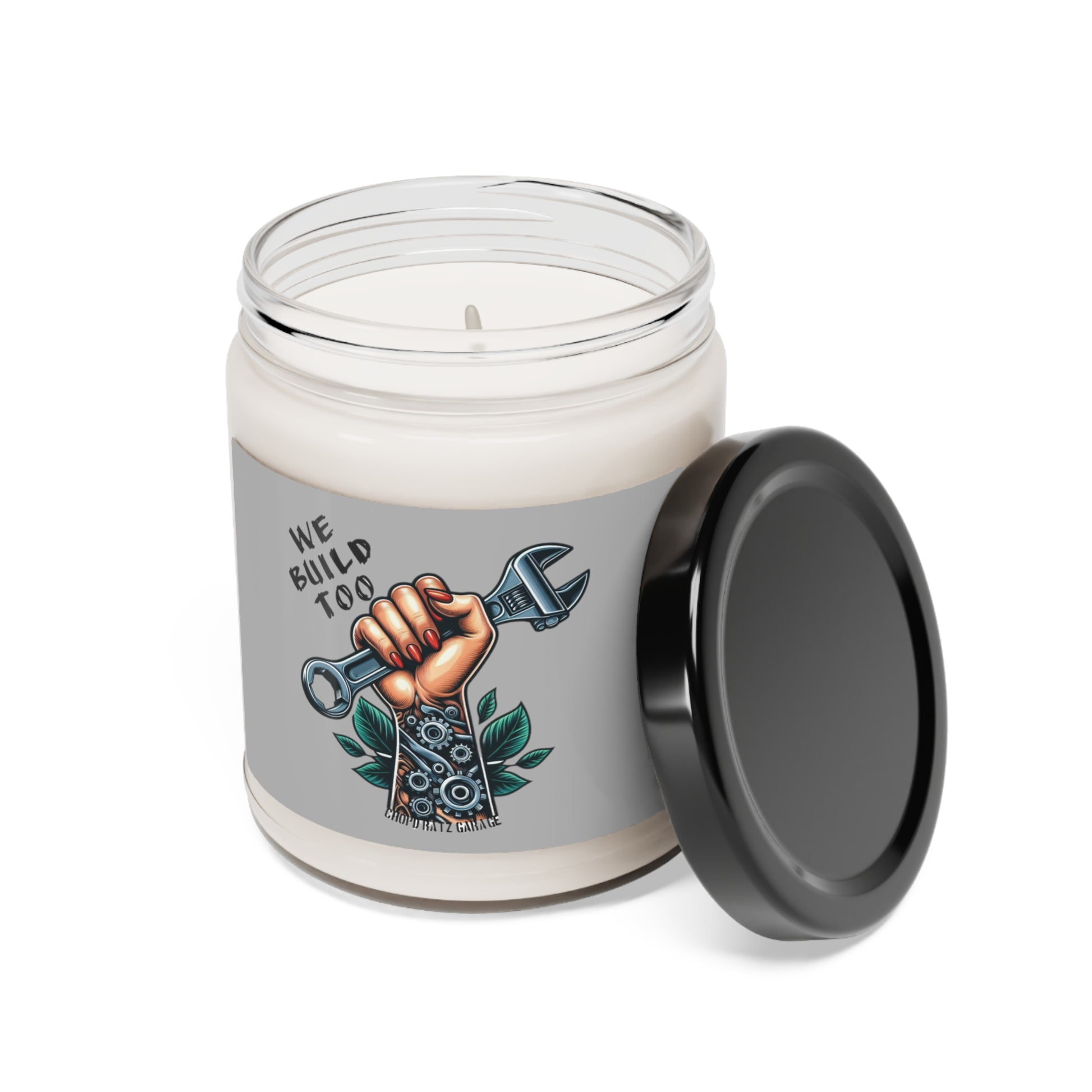 WE BUILD TOO Women Power Scented Soy Candle, 9oz - Chop'D Ratz Garage