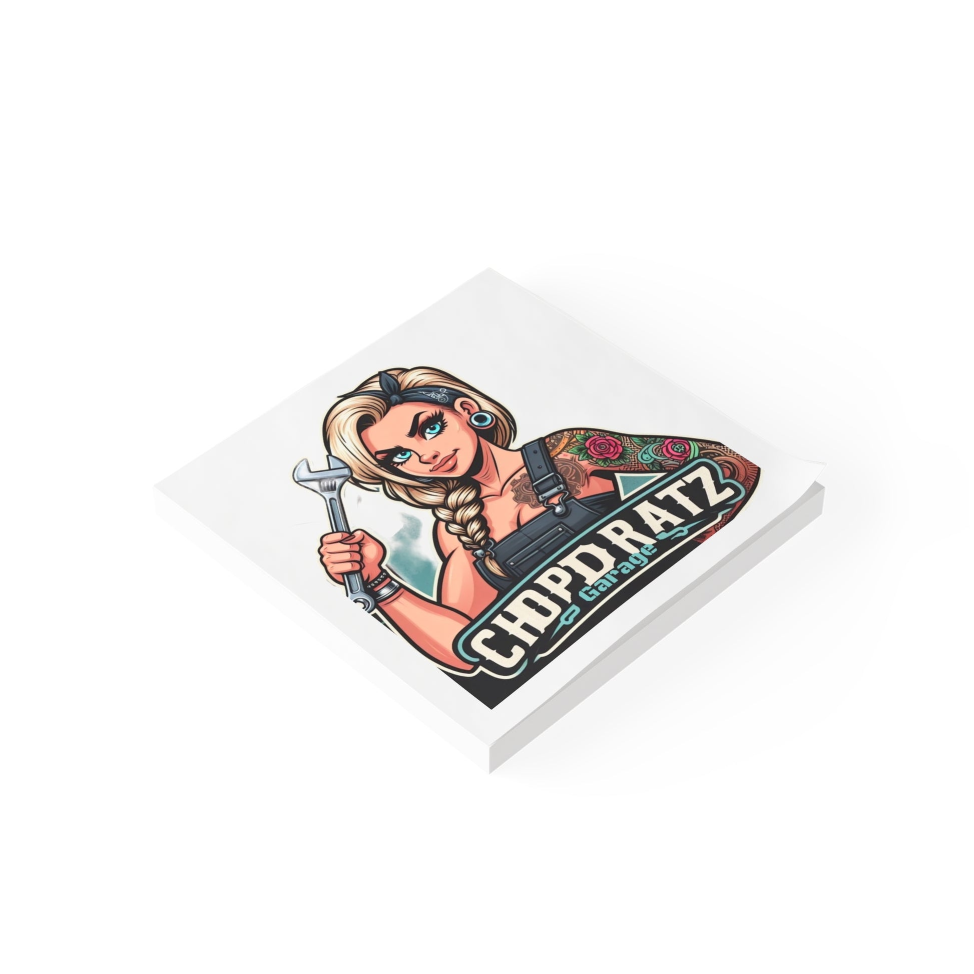 CRG Boss Lady Post-it® Note Pads - Chop'D Ratz Garage